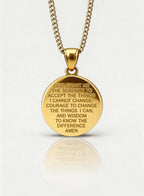 MOTHER OF GOD QUARTER NECKLACE