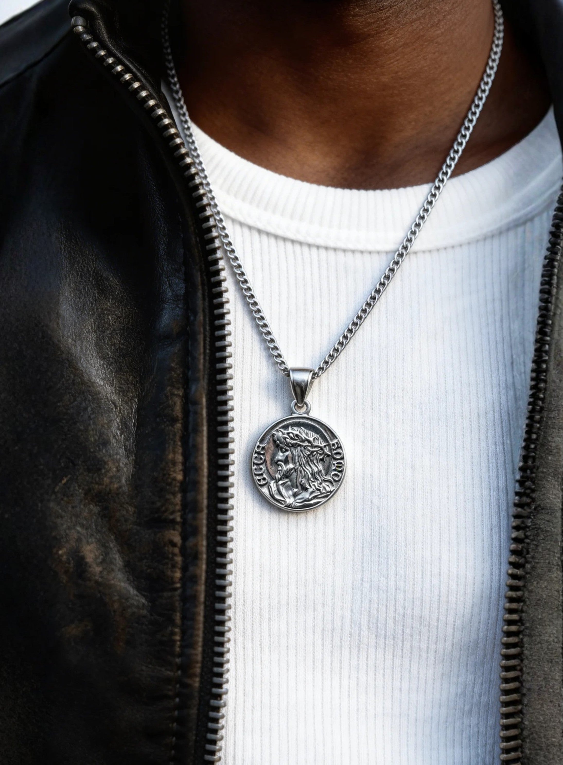 JESUS QUARTER NECKLACE
