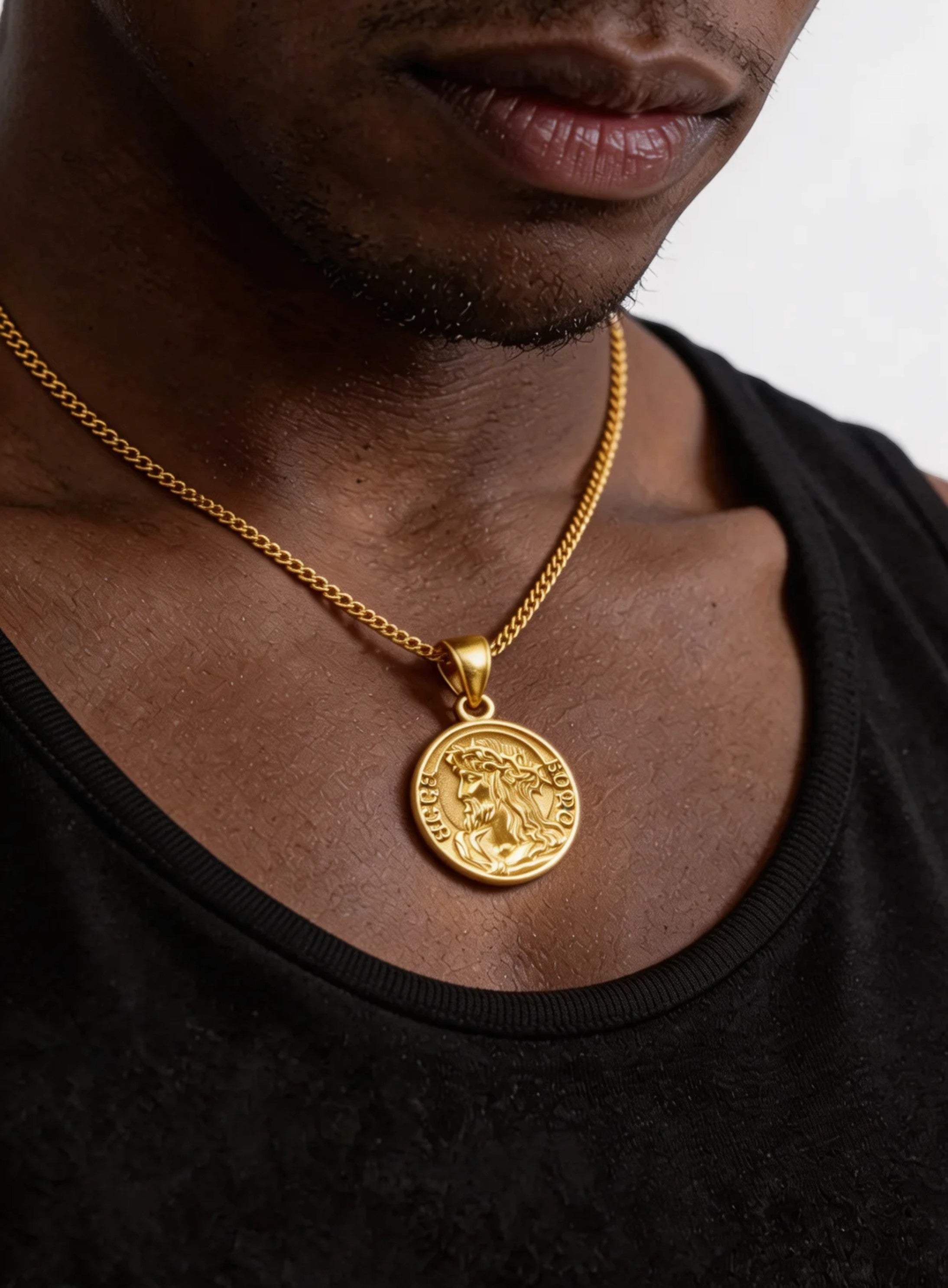 JESUS QUARTER NECKLACE