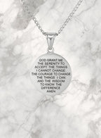MOTHER OF GOD QUARTER NECKLACE