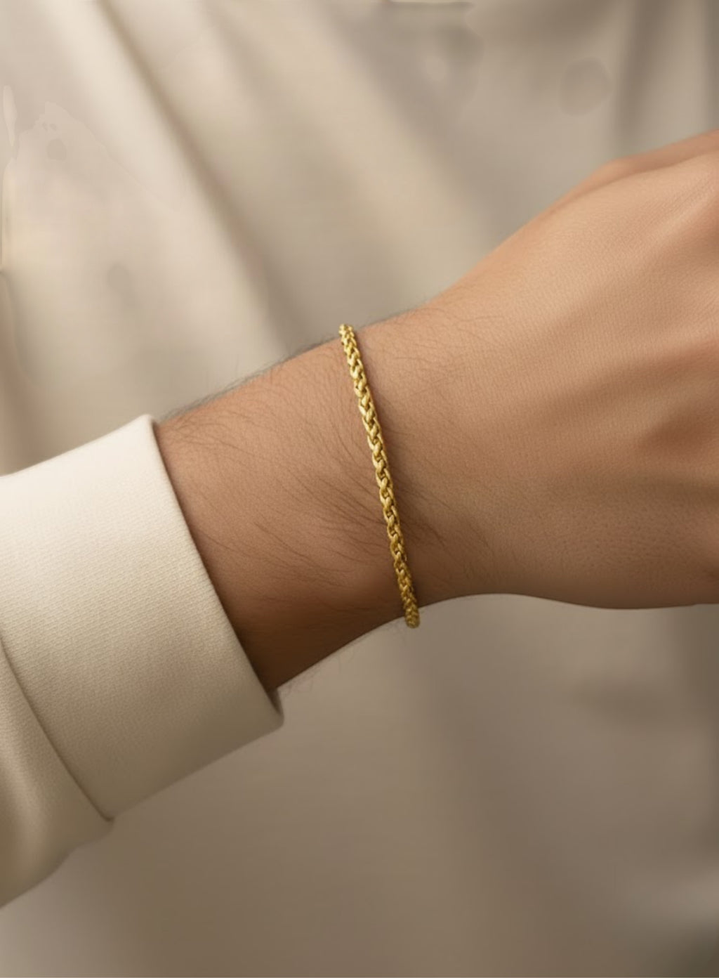 WHEAT BRACELET 3MM