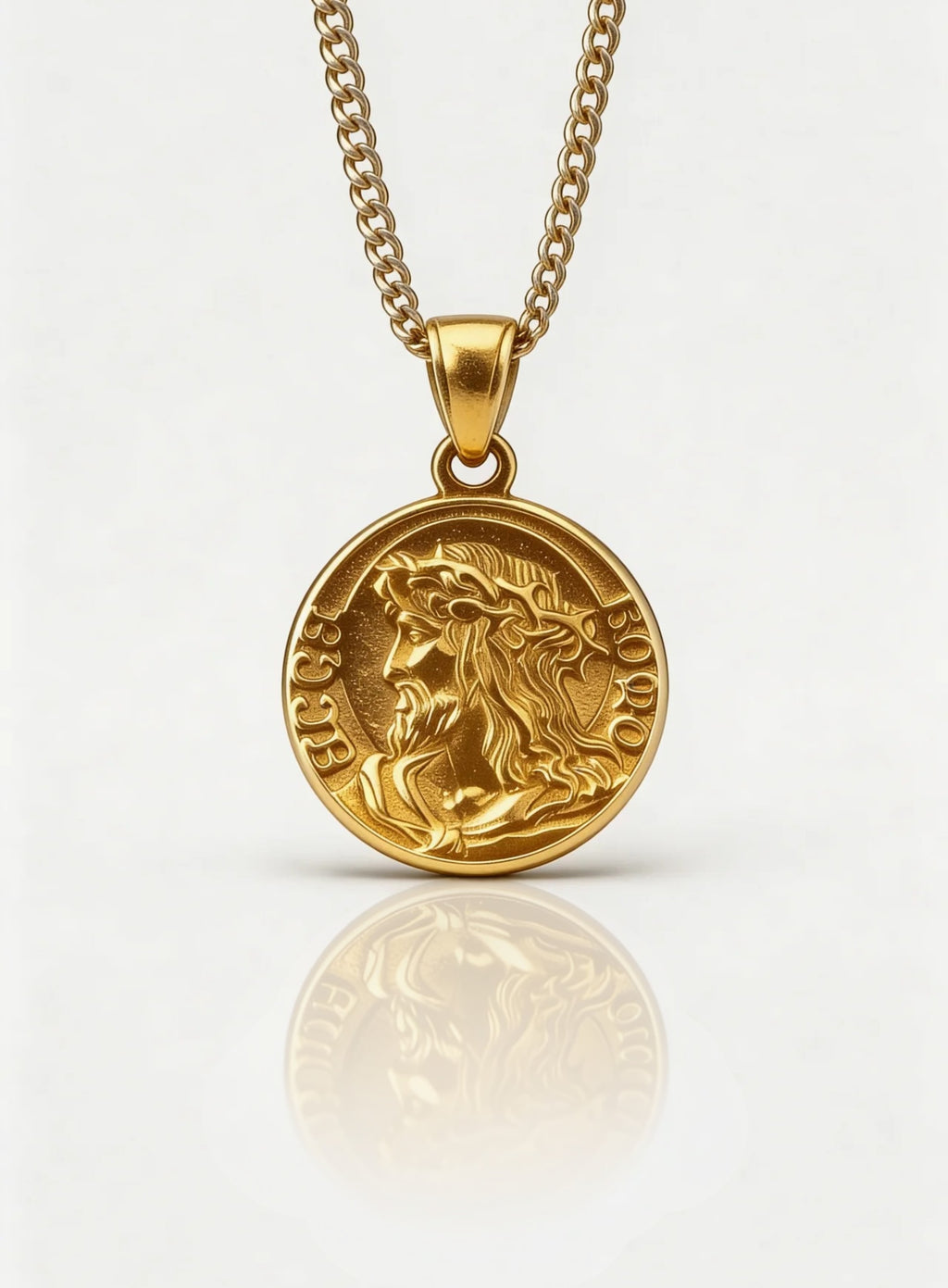 JESUS QUARTER NECKLACE