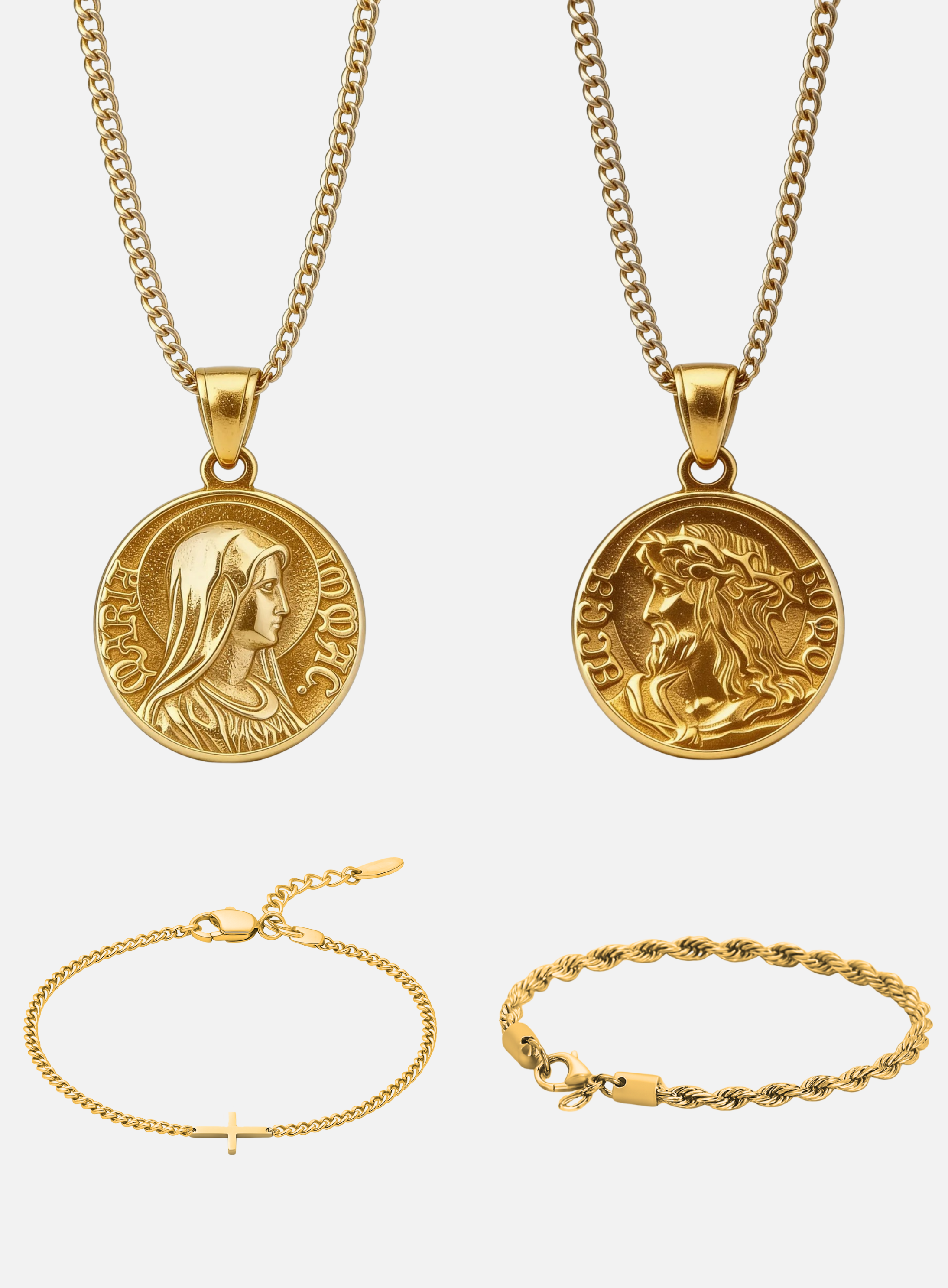 JESUS & MARY SET (T)