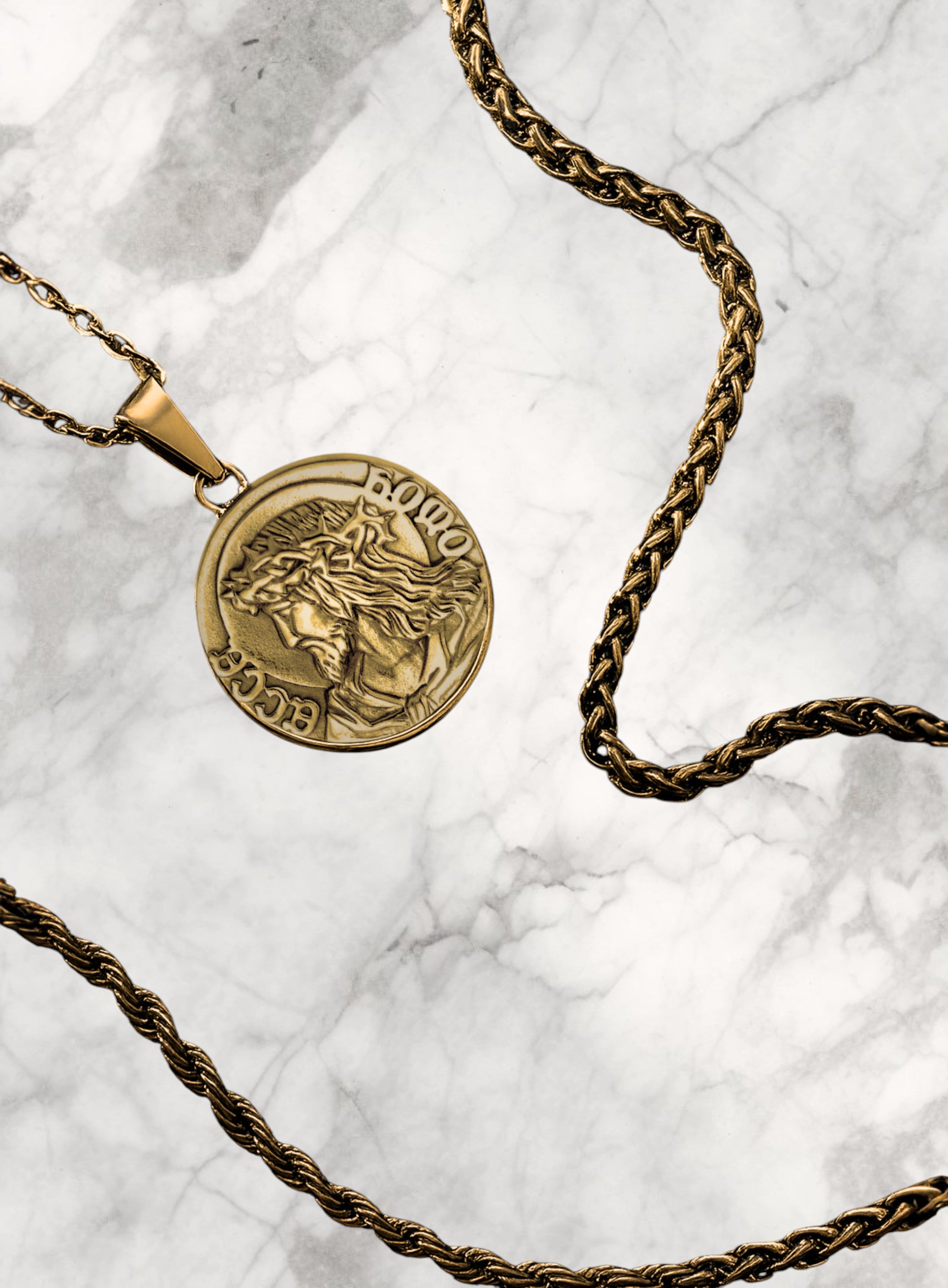 MAKE YOUR OWN NECKLACE SET - GOLD