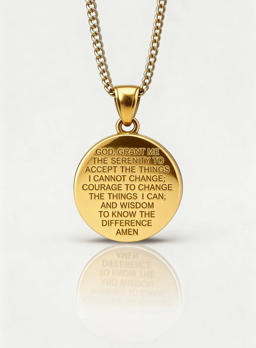 JESUS QUARTER NECKLACE