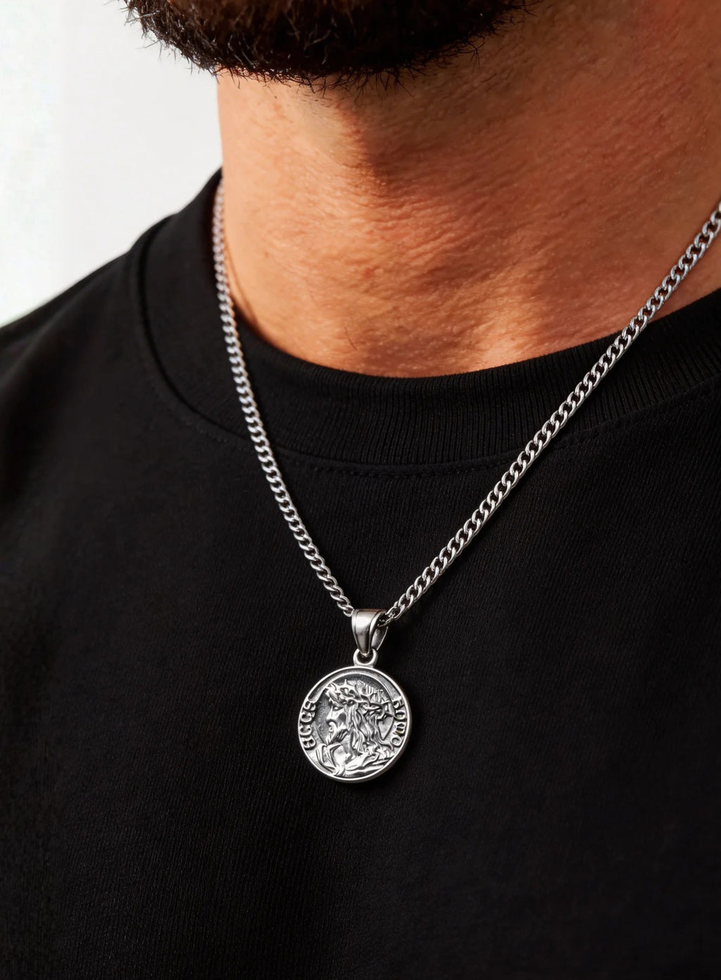 JESUS QUARTER NECKLACE